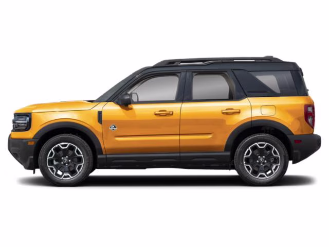 2026 Orange Fury Metallic Tri-Coat Ford Bronco Sport Outer Banks 4X4 SUV