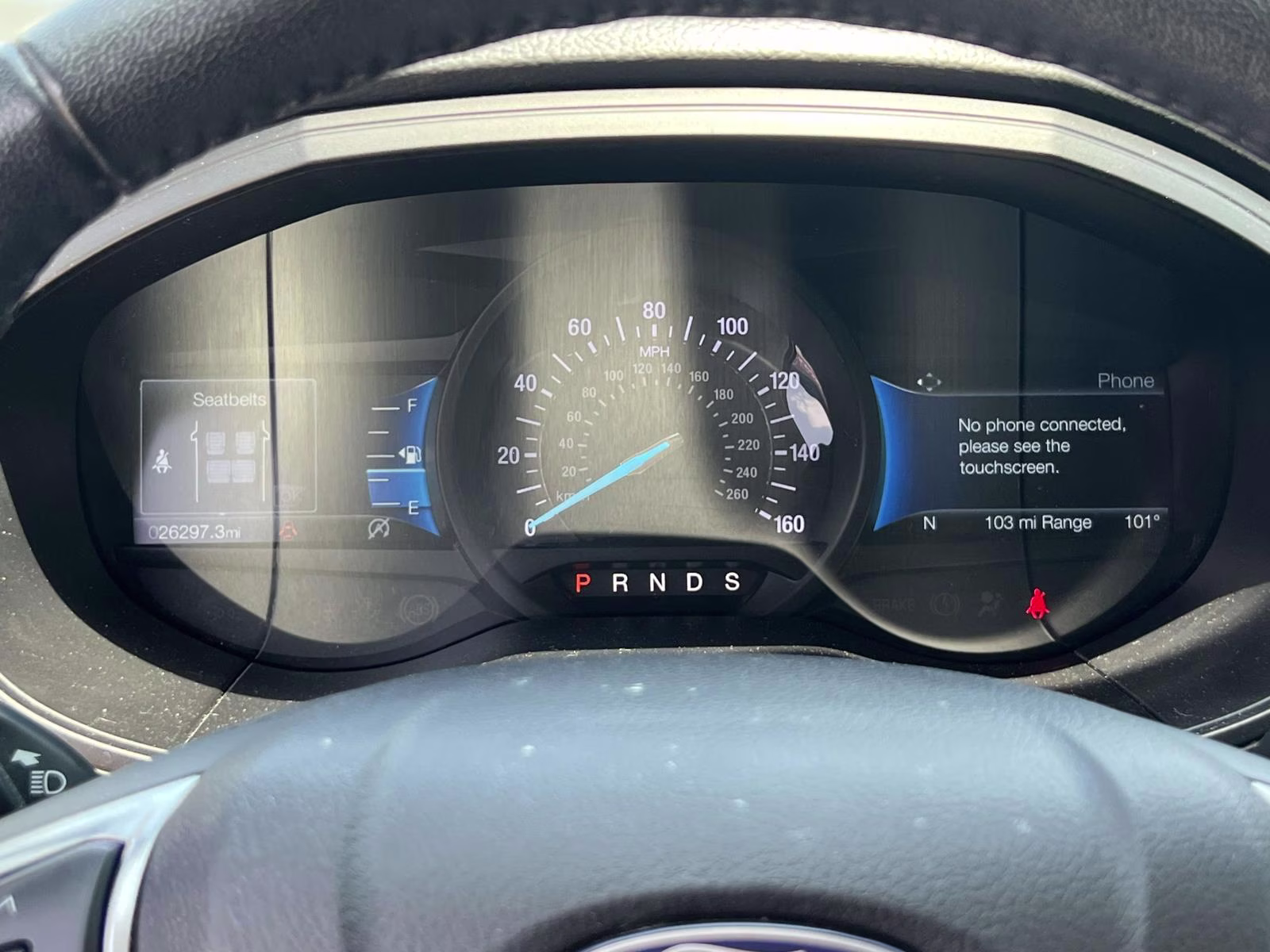 2023 Iconic Silver Metallic Ford Edge SEL AWD AWD SUV