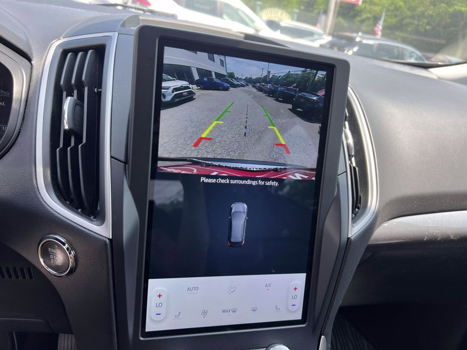 2023 Iconic Silver Metallic Ford Edge SEL AWD AWD SUV