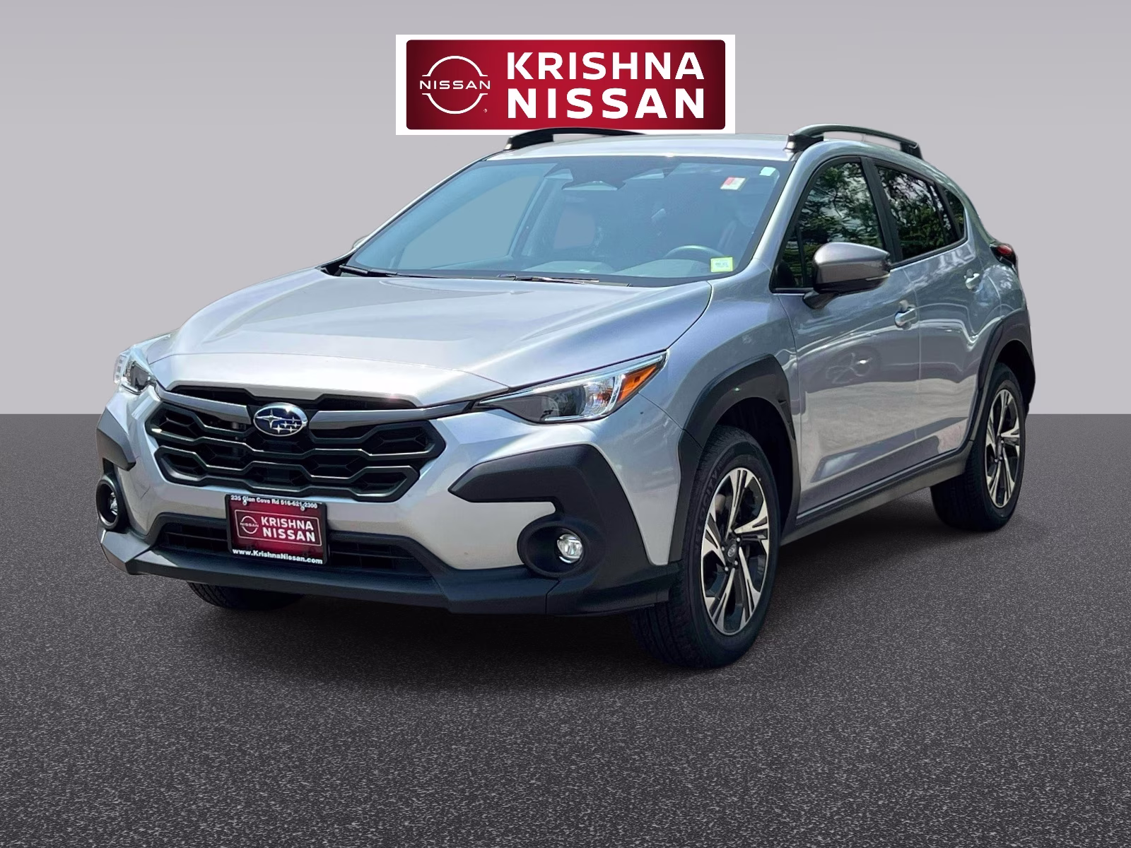 2024 Silver Subaru Crosstrek Premium AWD AWD SUV