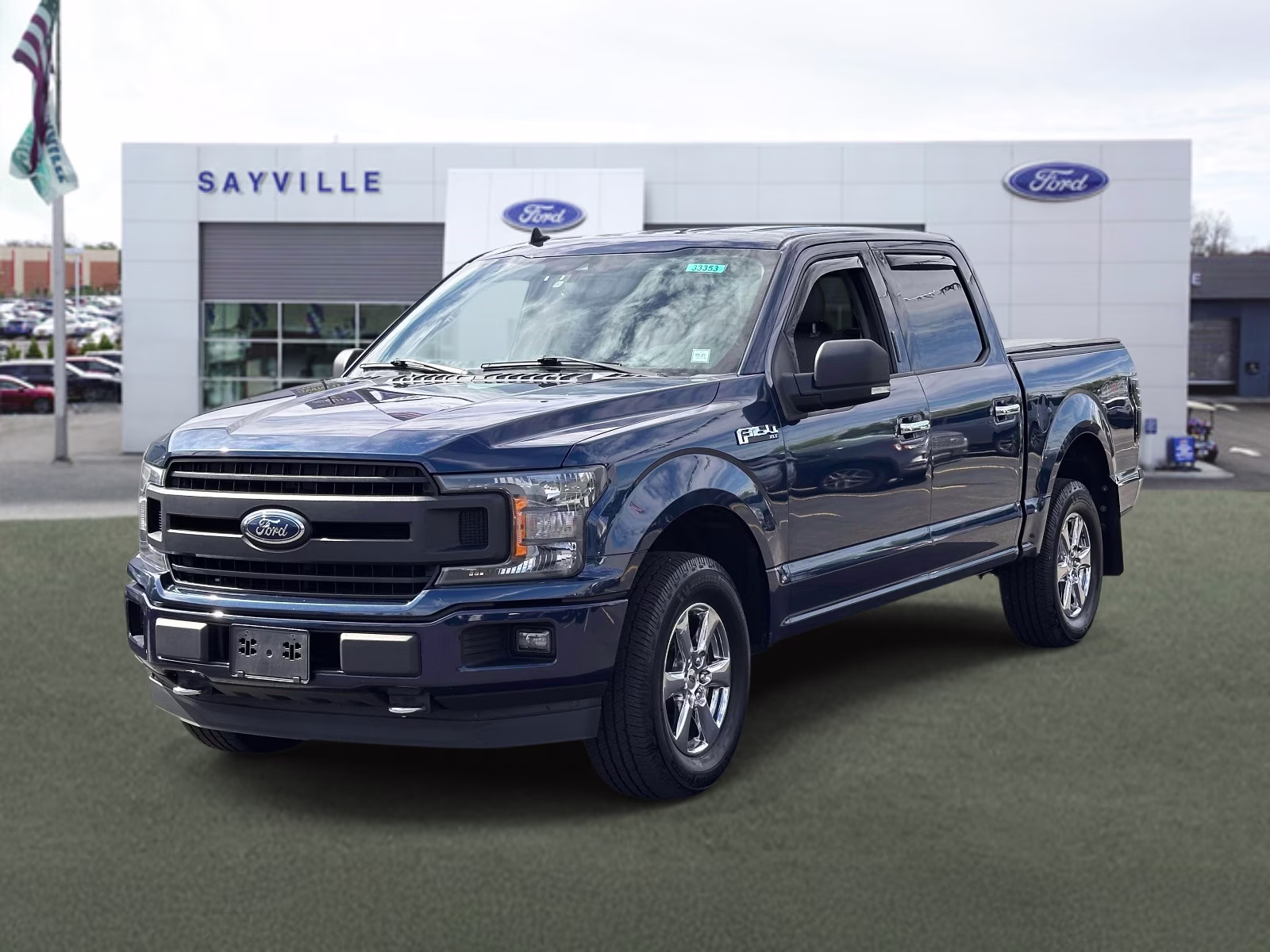 2019 Blue Jeans Metallic Ford F-150 XLT 4WD SuperCrew 5.5' Box 4X4 Truck