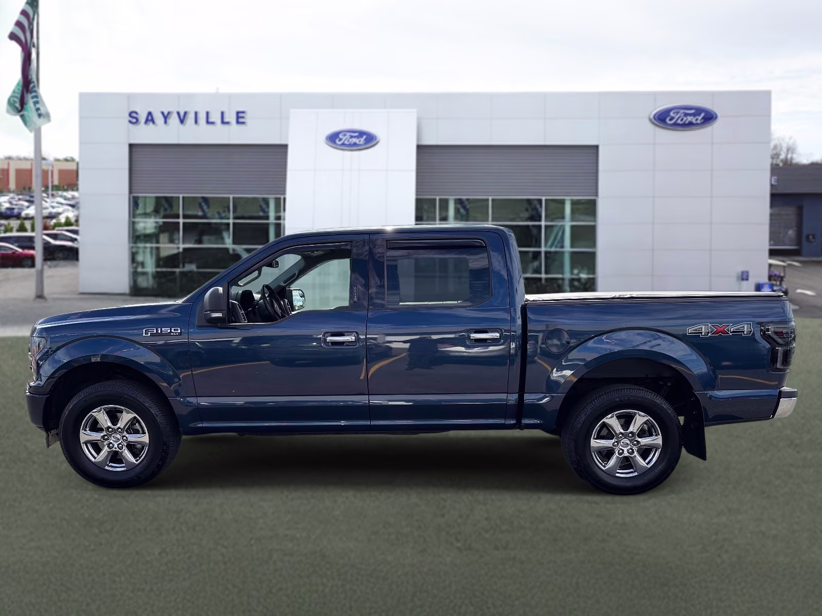 2019 Blue Jeans Metallic Ford F-150 XLT 4WD SuperCrew 5.5' Box 4X4 Truck