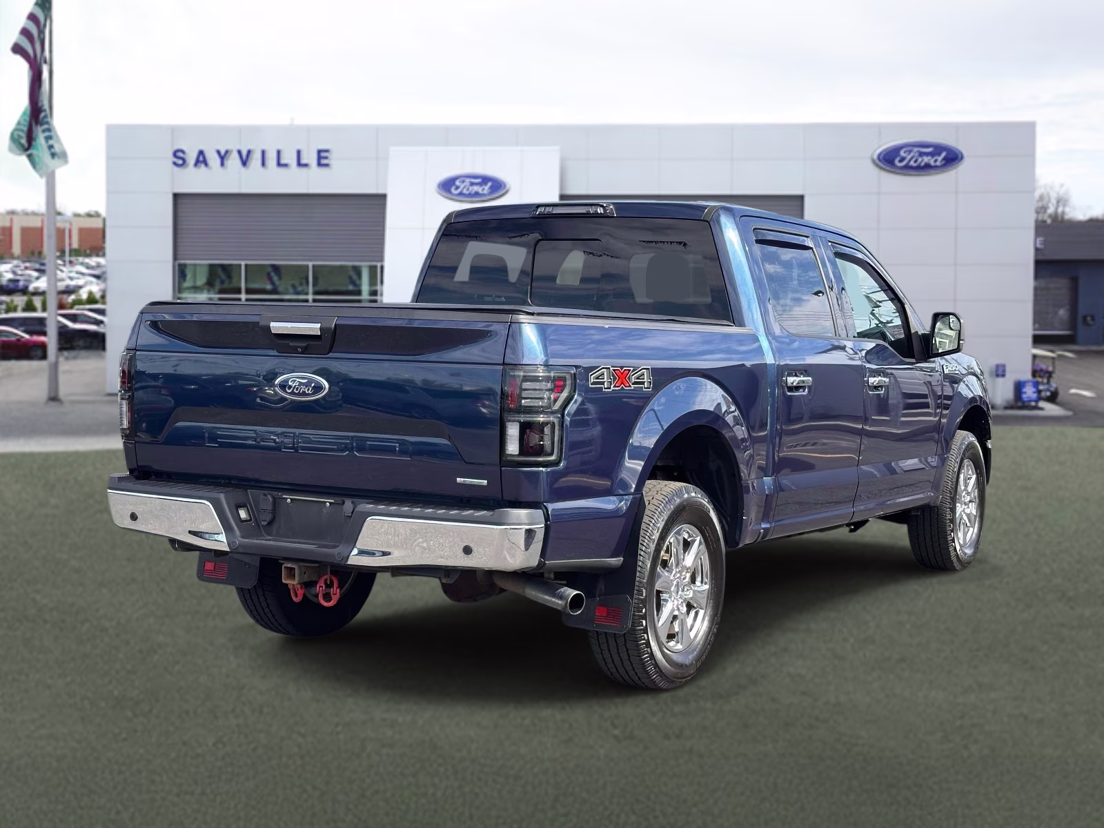 2019 Blue Jeans Metallic Ford F-150 XLT 4WD SuperCrew 5.5' Box 4X4 Truck