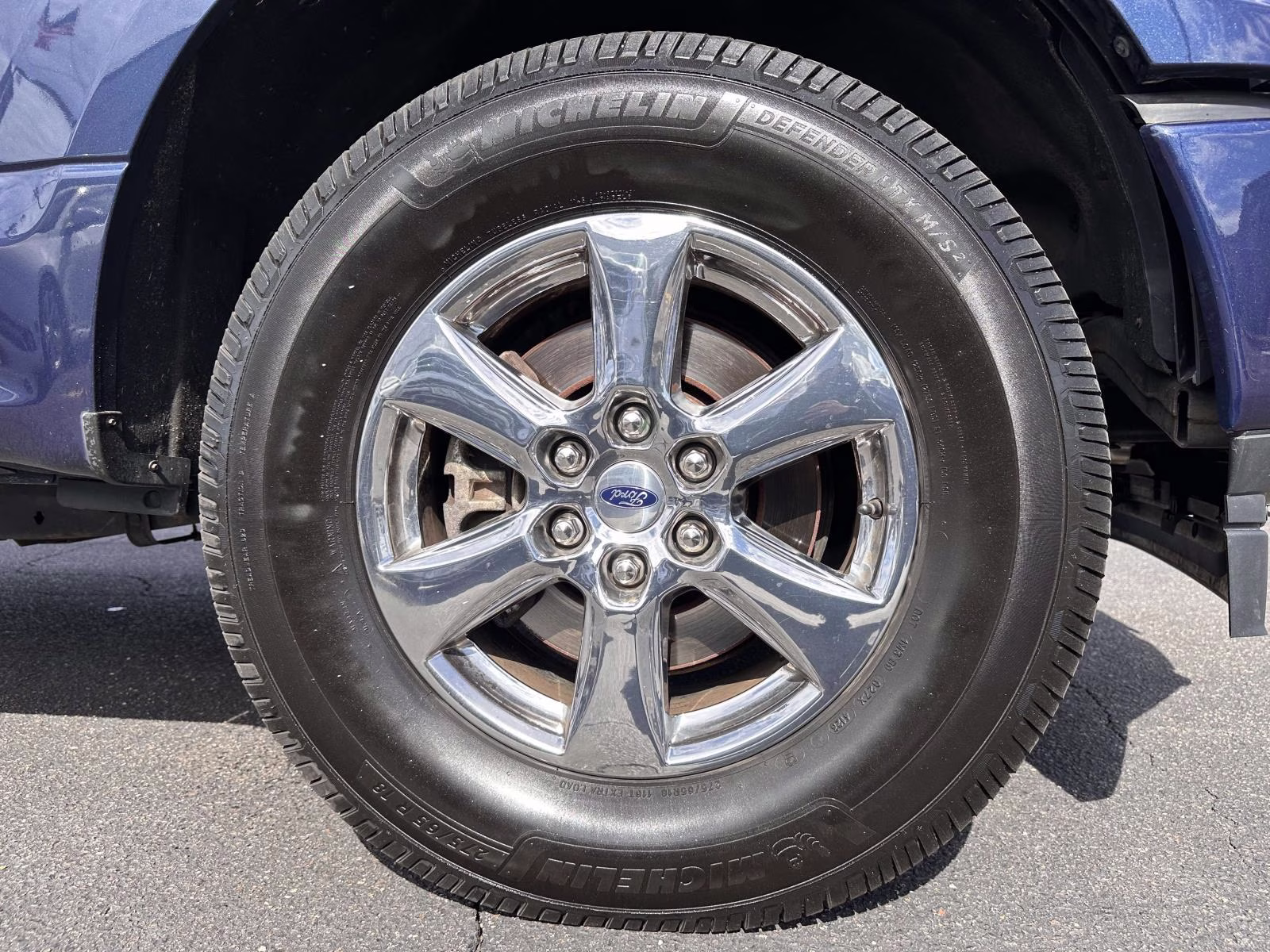 2019 Blue Jeans Metallic Ford F-150 XLT 4WD SuperCrew 5.5' Box 4X4 Truck