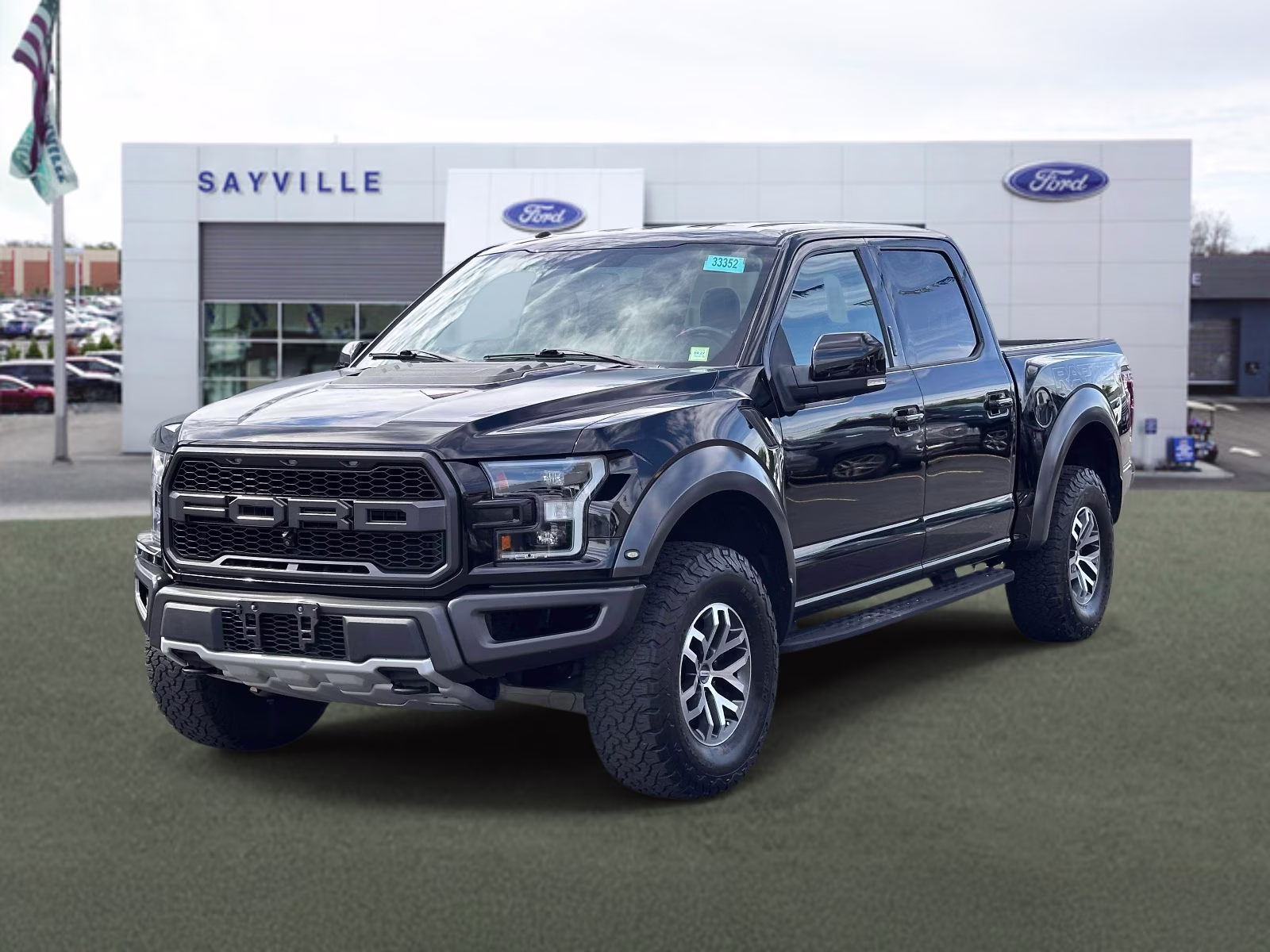 2017 Shadow Black Ford F-150 Raptor 4WD SuperCrew 5.5' Box 4X4 Truck