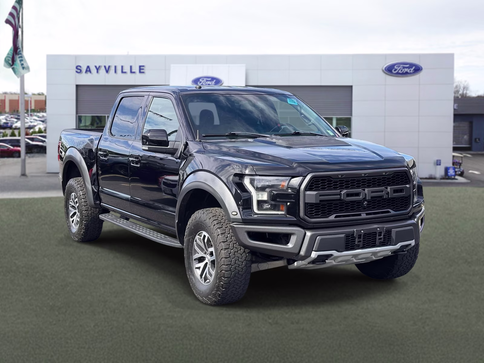 2017 Shadow Black Ford F-150 Raptor 4WD SuperCrew 5.5' Box 4X4 Truck
