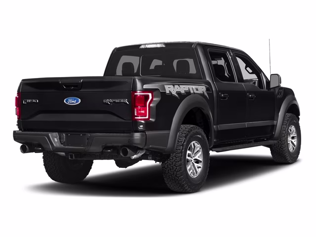 2017 Black Ford F-150 Raptor 4X4 Truck