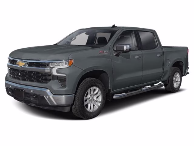 2025 Gray Chevrolet Silverado 1500 LT 4X4 Truck