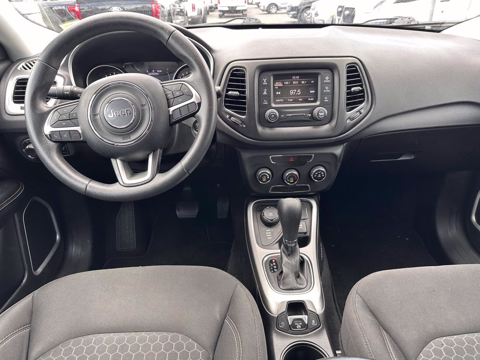 2018 White Clearcoat Jeep Compass Sport 4x4 4X4 SUV
