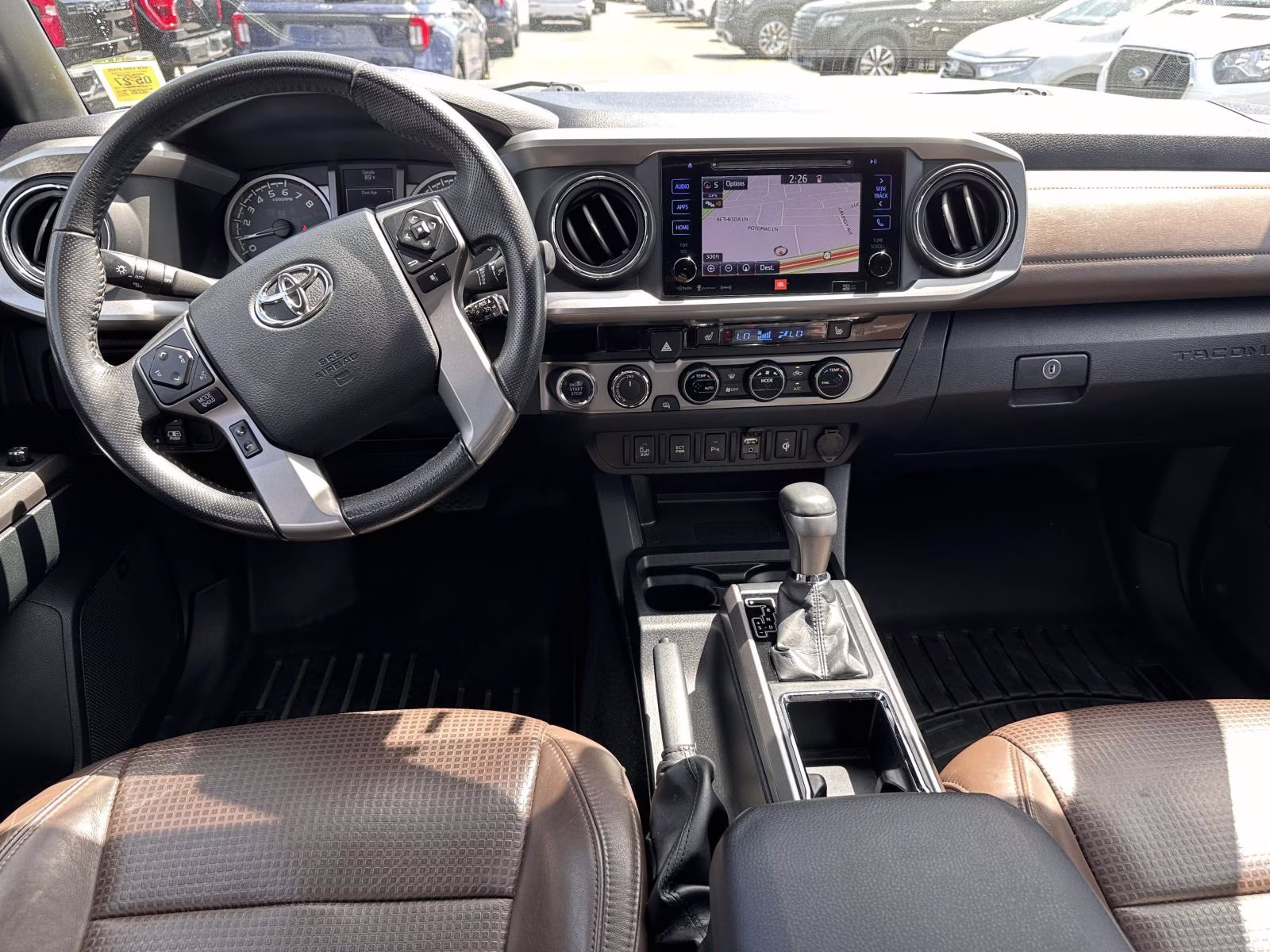2017 Magnetic Gray Metallic Toyota Tacoma Limited Double Cab 5' Bed V6 4x4 AT (Natl) 4X4 Truck