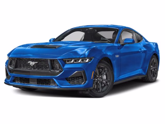 2026 Grabber Blue Metallic Ford Mustang GT Premium RWD Coupe