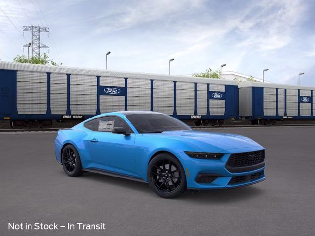2026 Grabber Blue Metallic Ford Mustang EcoBoost RWD Coupe