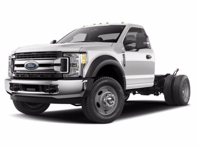 2019 Oxford White Ford Super Duty F-550 DRW XL DRW 4X4 Chassis