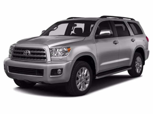 2015 Silver Toyota Sequoia Limited RWD SUV