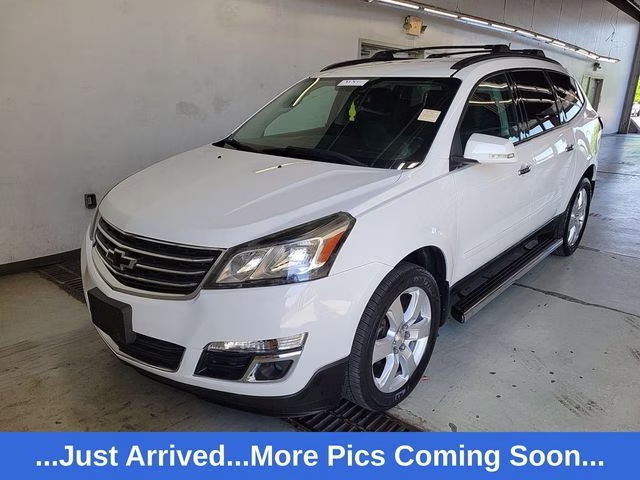 2017 Summit White Chevrolet Traverse LT AWD SUV