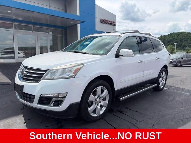 2017 Summit White Chevrolet Traverse LT AWD SUV