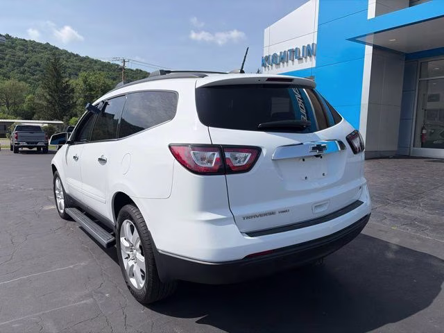 2017 Summit White Chevrolet Traverse LT AWD SUV