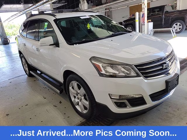 2017 Summit White Chevrolet Traverse LT AWD SUV