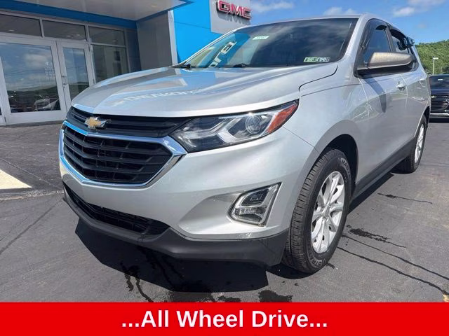 2020 Silver Ice Metallic Chevrolet Equinox LS AWD SUV