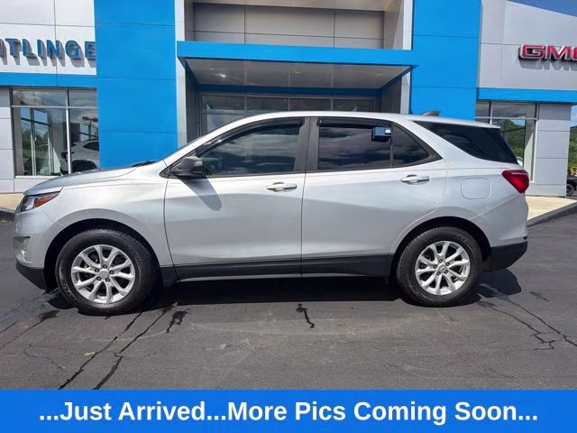 2020 Silver Ice Metallic Chevrolet Equinox LS AWD SUV