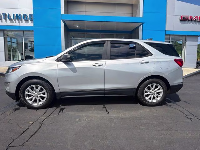 2020 Silver Ice Metallic Chevrolet Equinox LS AWD SUV