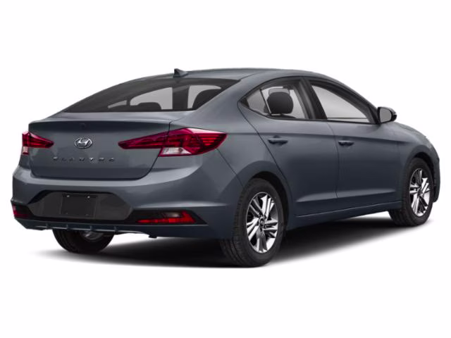 2019 Machine Gray Hyundai Elantra SEL FWD Sedan