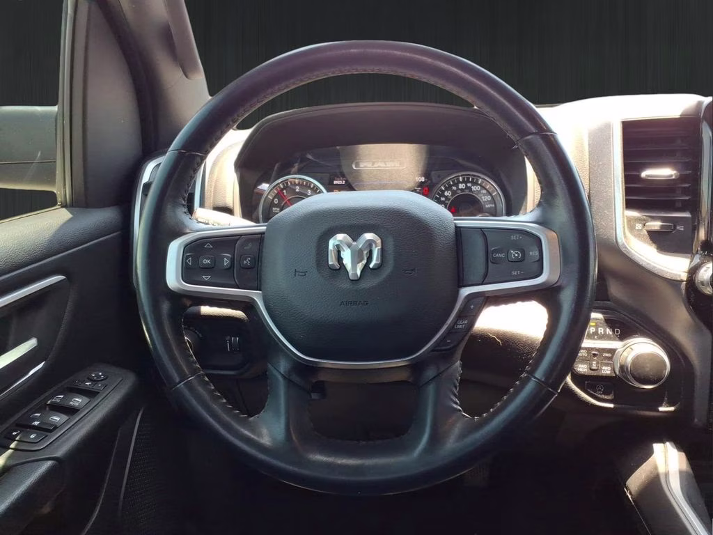 2023 Patriot Blue Pearlcoat Ram 1500 Big Horn 4X4 Truck