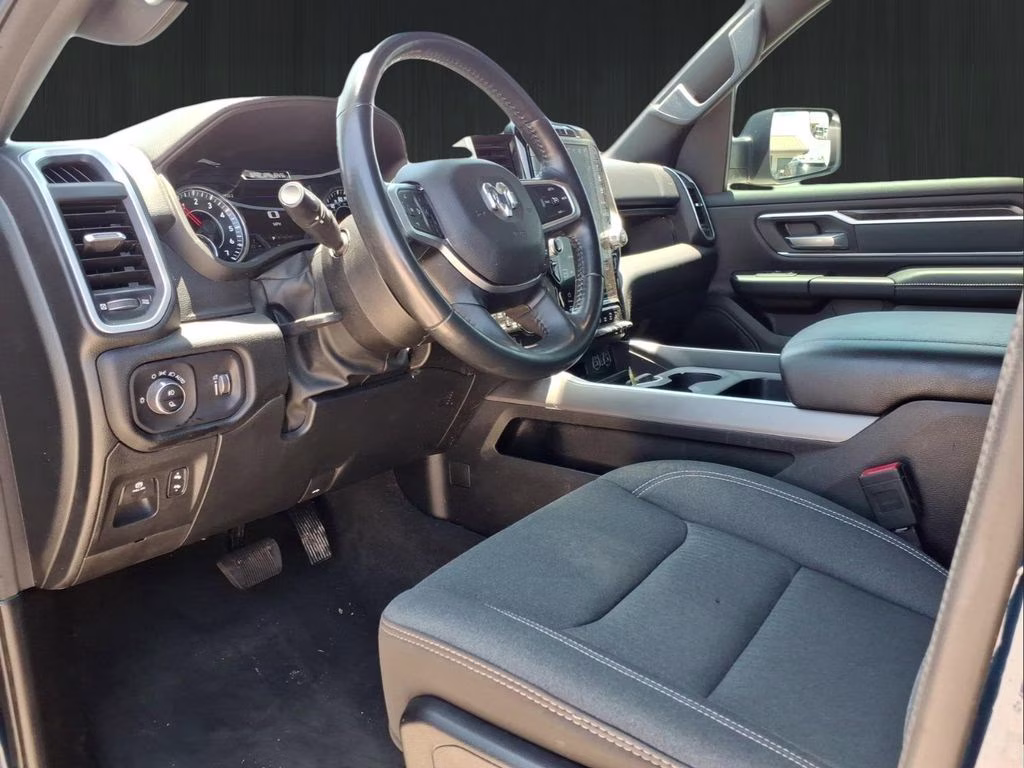 2023 Patriot Blue Pearlcoat Ram 1500 Big Horn 4X4 Truck