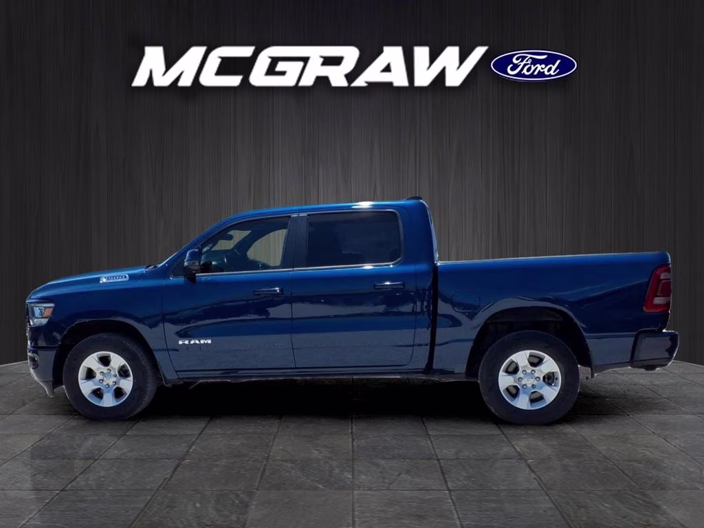 2023 Patriot Blue Pearlcoat Ram 1500 Big Horn 4X4 Truck