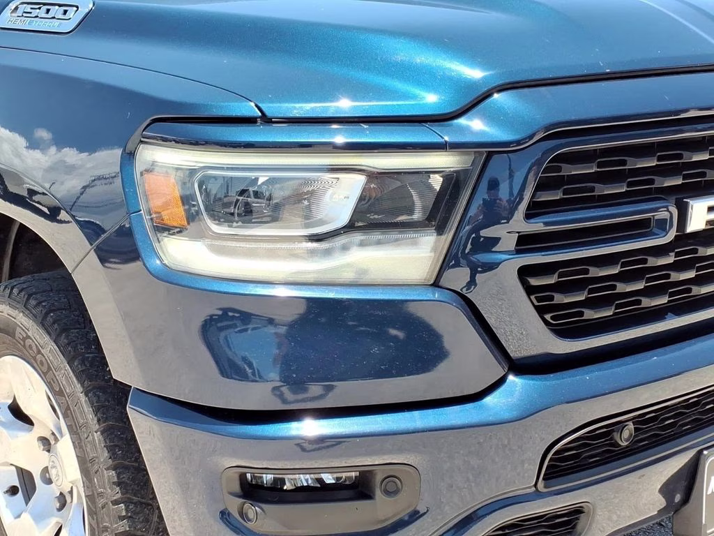 2023 Patriot Blue Pearlcoat Ram 1500 Big Horn 4X4 Truck
