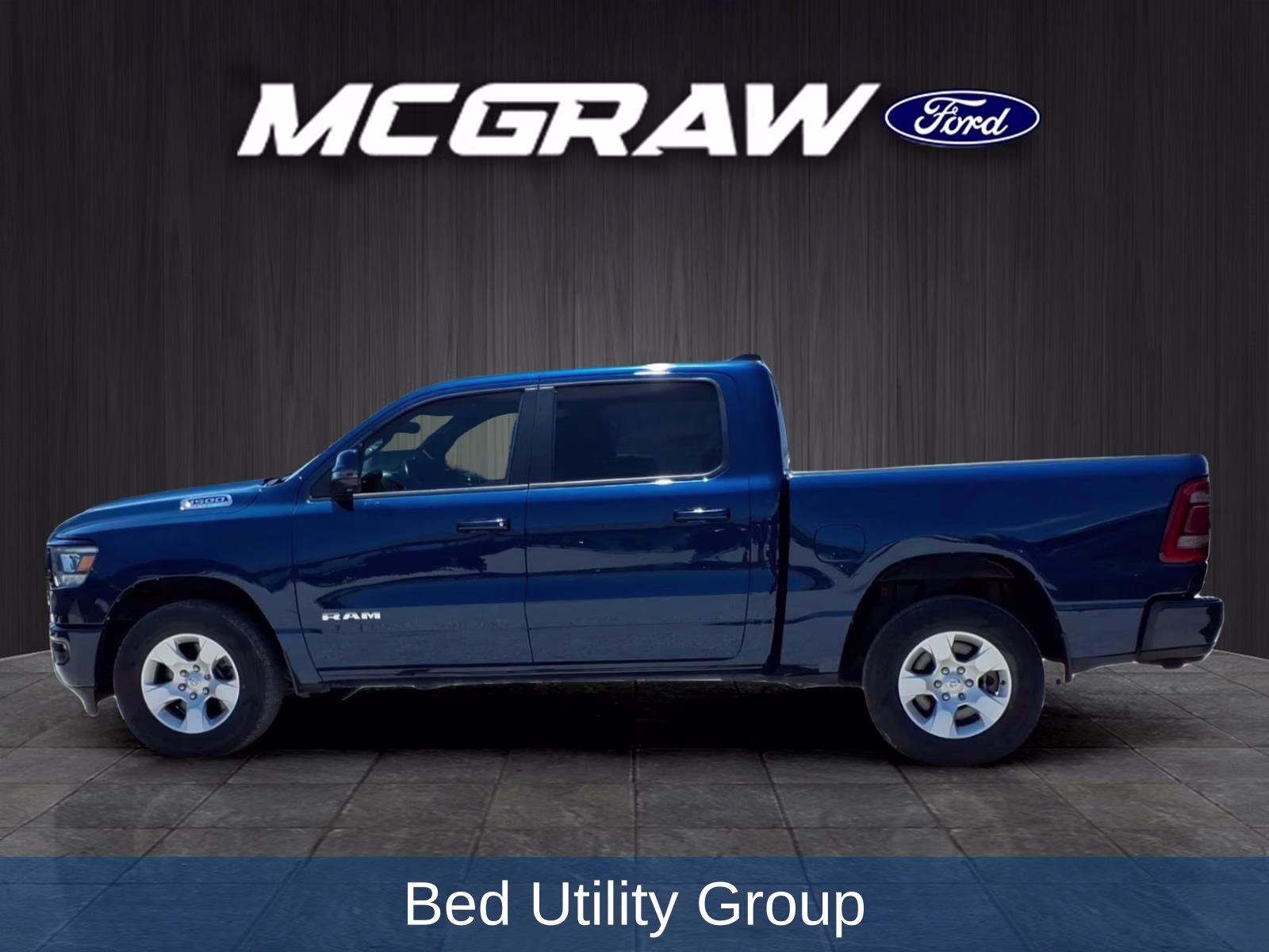 2023 Patriot Blue Pearlcoat Ram 1500 Big Horn/Lone Star 4X4 Truck
