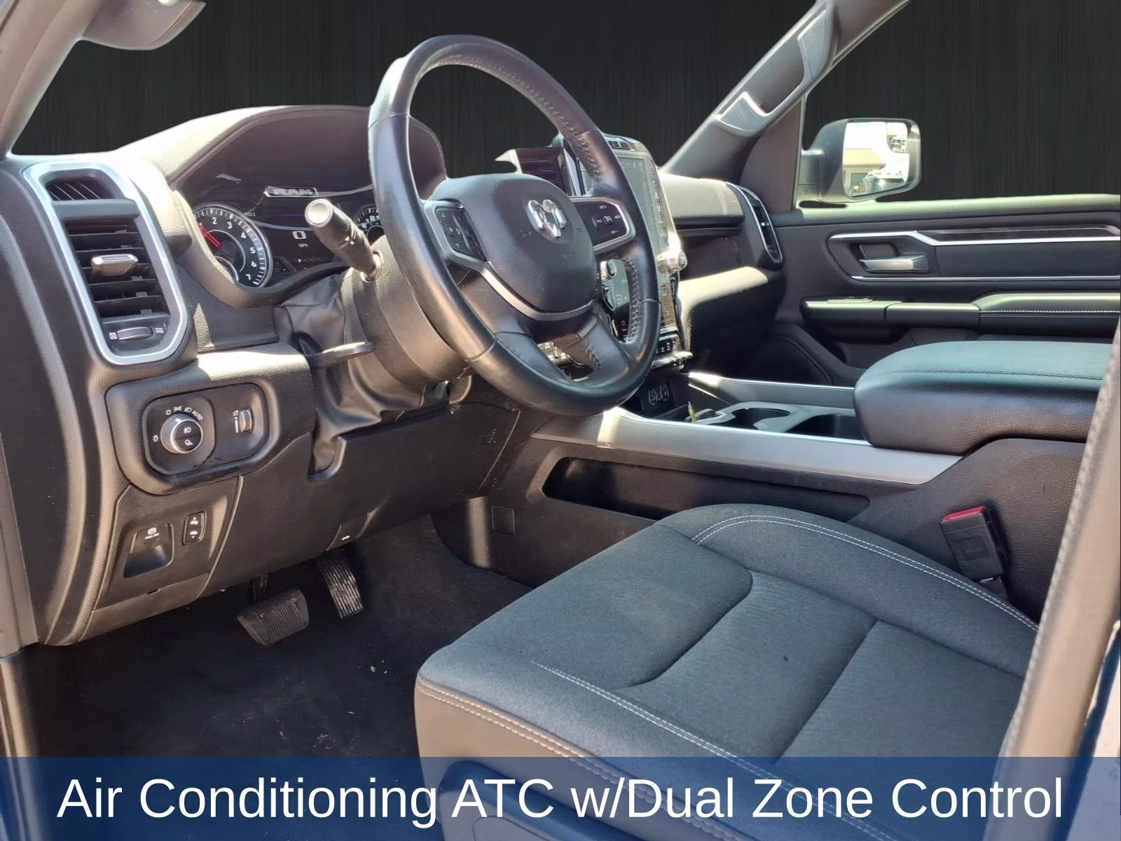2023 Patriot Blue Pearlcoat Ram 1500 Big Horn/Lone Star 4X4 Truck