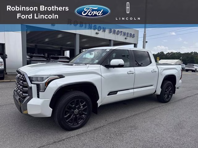 2024 Pearl Toyota Tundra Hybrid Platinum 4X4 Truck