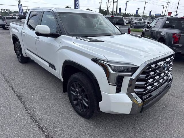 2024 Pearl Toyota Tundra Hybrid Platinum 4X4 Truck