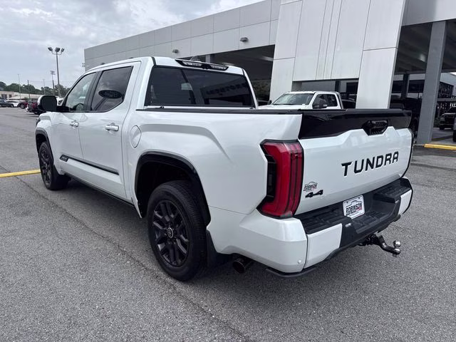 2024 Pearl Toyota Tundra Hybrid Platinum 4X4 Truck