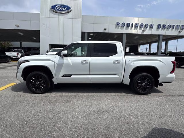 2024 Pearl Toyota Tundra Hybrid Platinum 4X4 Truck