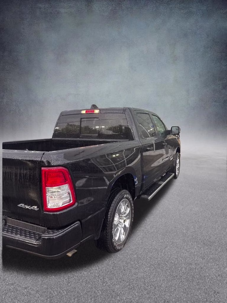 2023 Diamond Black Crystal Pearlcoat Ram 1500 Big Horn/Lone Star 4X4 Truck