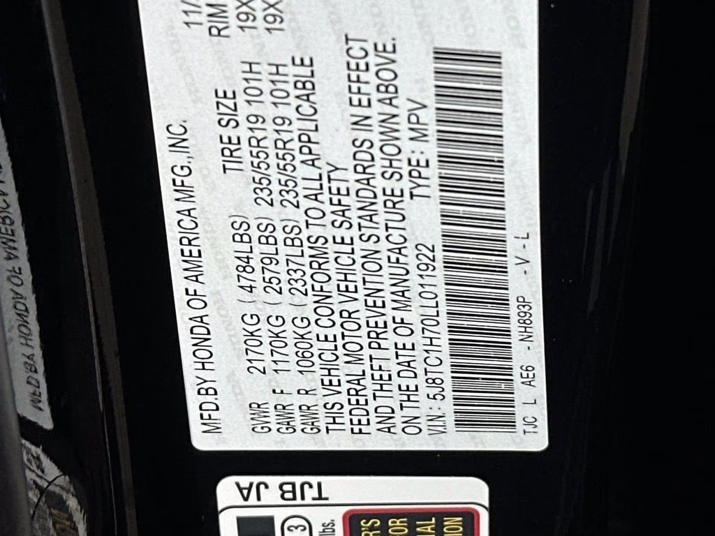 2020 Majestic Black Pearl Acura RDX Advance Package FWD SUV