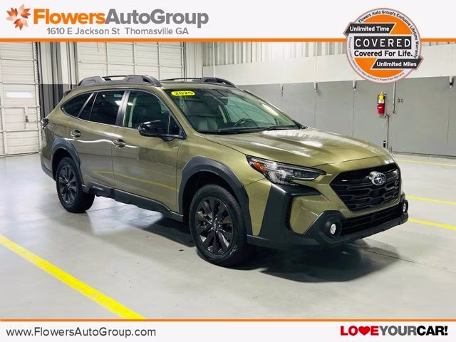 2025 Autumn Green Metallic Subaru Outback Onyx Edition SUV