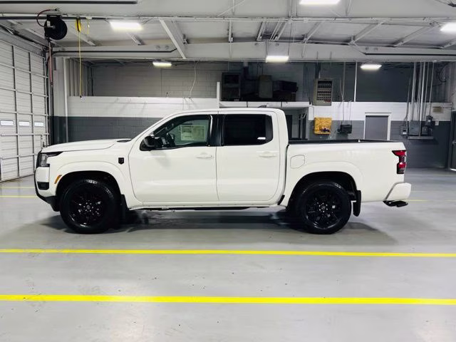 2026 Glacier White Nissan Frontier SV RWD Truck