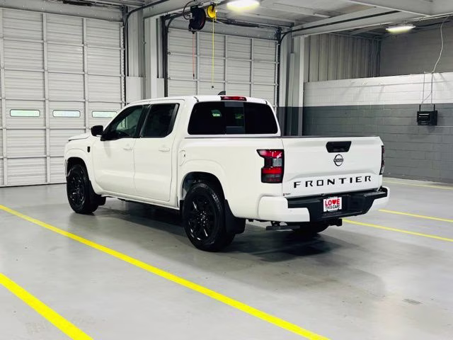 2026 Glacier White Nissan Frontier SV RWD Truck