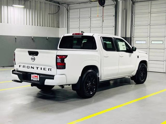 2026 Glacier White Nissan Frontier SV RWD Truck