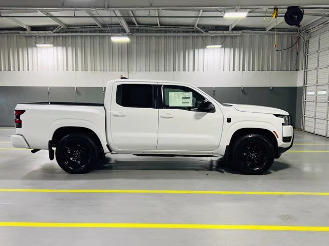 2026 Glacier White Nissan Frontier SV RWD Truck