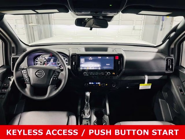 2026 Glacier White Nissan Frontier SV RWD Truck