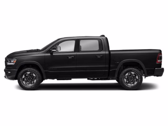 2020 Diamond Black Crystal Pearlcoat Ram 1500 Rebel 4X4 Truck