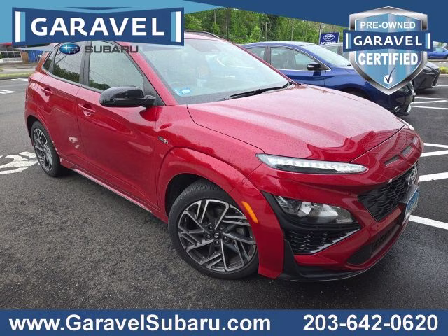 2022 Pulse Red Hyundai Kona N Line AWD SUV