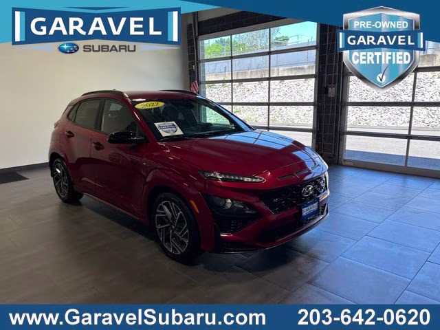 2022 Pulse Red Hyundai Kona N Line AWD SUV