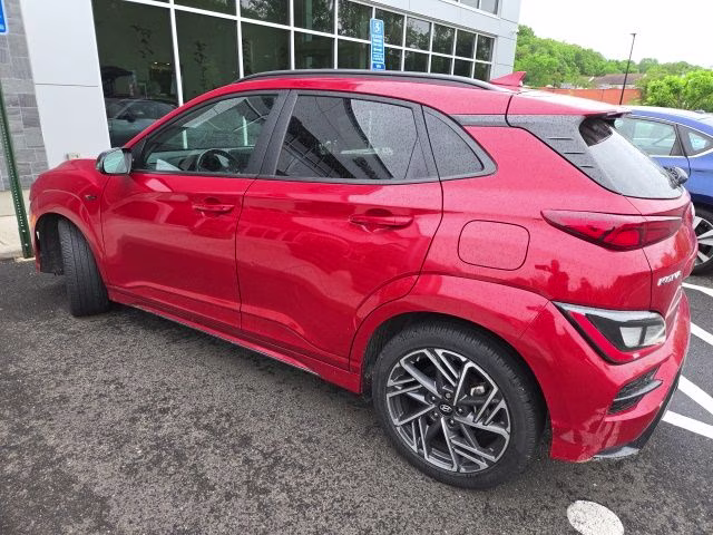 2022 Pulse Red Hyundai Kona N Line AWD SUV