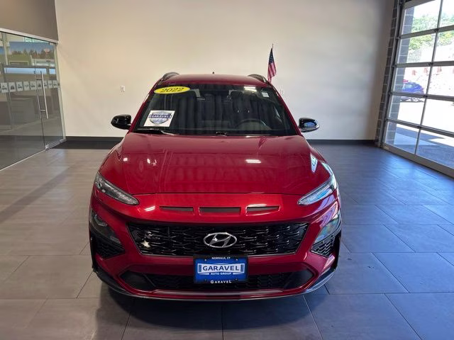 2022 Pulse Red Hyundai Kona N Line AWD SUV