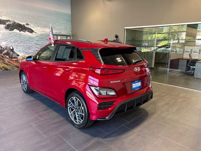 2022 Pulse Red Hyundai Kona N Line AWD SUV